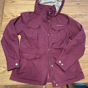 Eddie Bauer Women's Purple Weatheredge Jacket Small